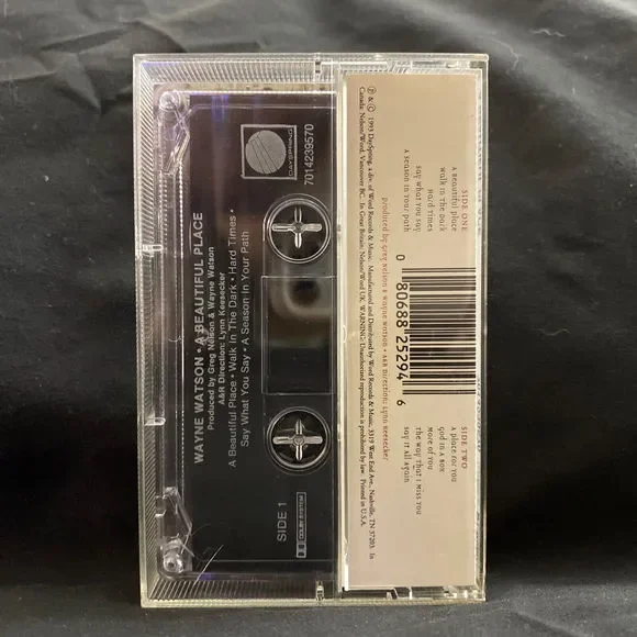 Wayne Watson A Beautiful Place (Cassette, 1993) DaySpring Original Case & Sleeve - Picture 2 of 12